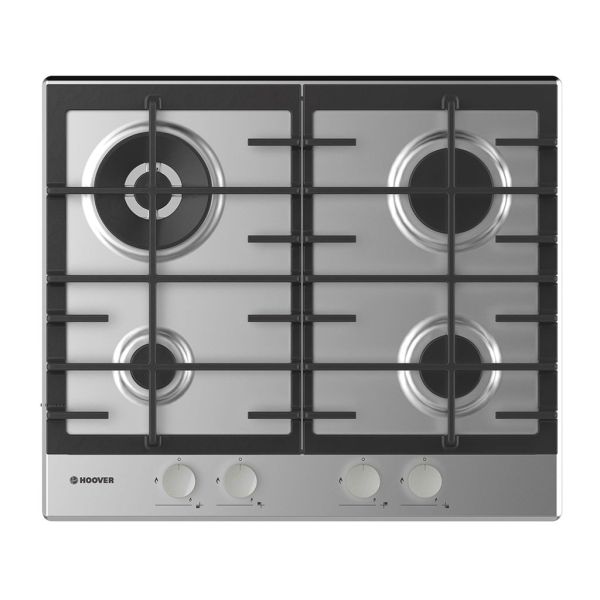 مسطح-هوفر-بلت إن 60 × 60 - 4 شعلة غاز استانلس HHG6BR4MX EGY